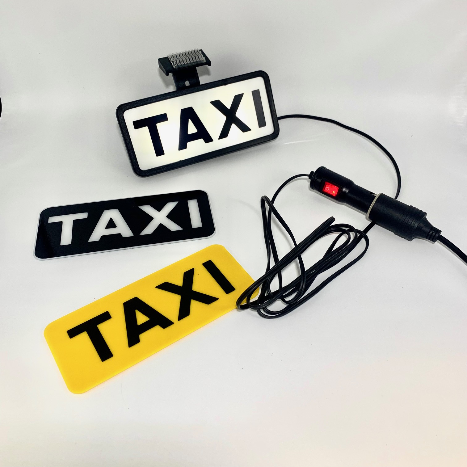 Pegatina for Sale con la obra «señal de taxi» de MNStock